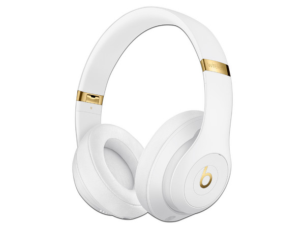 Audífonos tipo diadema Beats Studio3 Wireless, Bluetooth. Color Blanco.