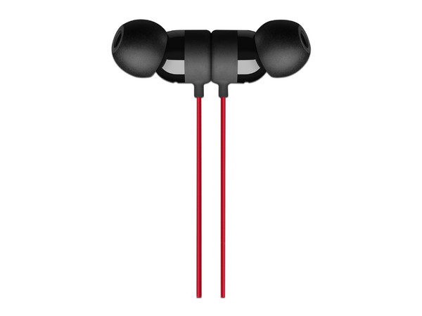 Audífonos con micrófono BeatsX, batería recargable, Bluetooth, color Negro/Rojo.