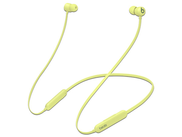 Audífonos inalámbricos Beats Flex con micrófono, Bluetooth. Color Amarillo.