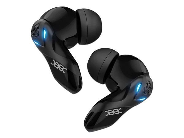 Audífonos Inalámbricos Gamer Binden Dark Predator, Con Estuche de Carga, Respuesta de Frecuencia 20Hz - 20kHz, Bluetooth, IPX4, Color Negro.