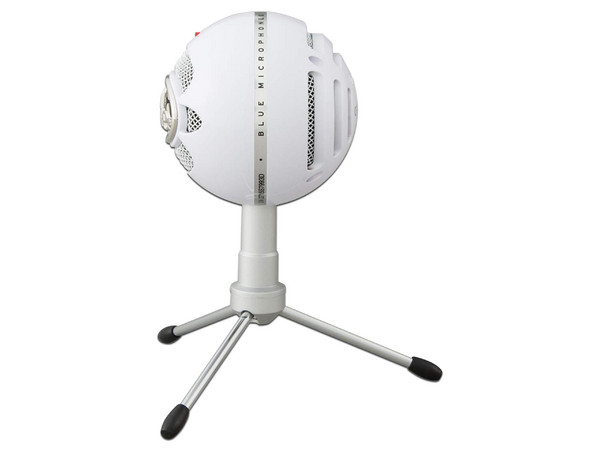 Micrófono Blue Snowball iCE 988-000070, USB, incluye trípode. Color Blanco.