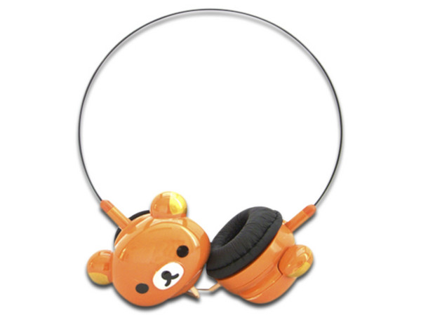 Audífonos tipo diadema Brobotix, 3.5mm, diseño de Oso Café.