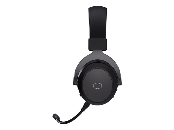 Audífonos Gamer Cooler Master con Micrófono Desmontable, Bluetooth, USB Tipo C, 3.5 mm, Color Negro.