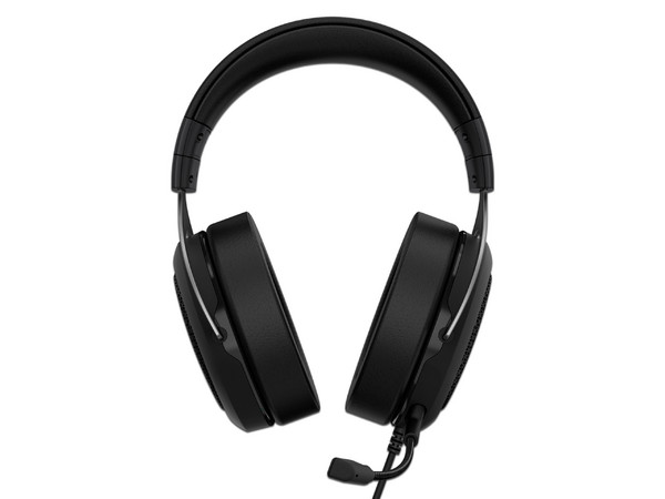 Audífonos Gamer con Micrófono Corsair HS60 Haptic, USB, Color Negro.