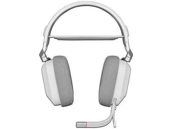 Audífonos Gamer con Micrófono Corsair HS80 RGB, Respuesta de Frecuencia 20-40000Hz, USB. Color Blanco.