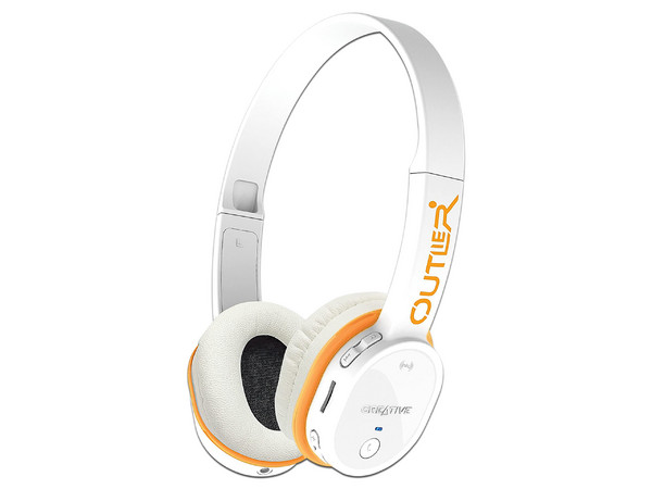 Audífonos inalámbricos Creative Outlier, Bluetooth, MicroSD, Respuesta de frecuencia 20Hz-20,000Hz. Color Blanco.