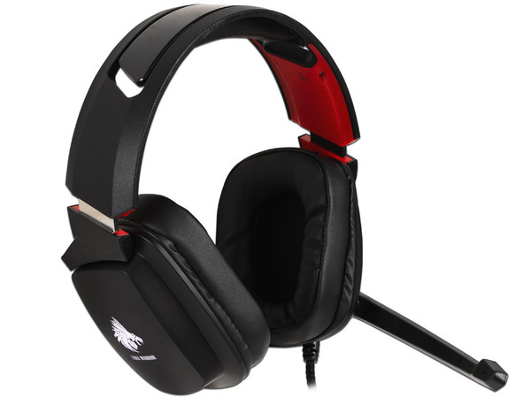 Audífonos con Micrófono EAGLE WARRIOR Diamond Gaming LED, USB, 3.5mm.