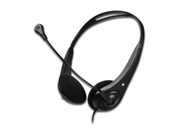 Audífonos con micrófono tipo diadema Easy Line EL-995425, respuesta de frecuencia 20Hz - 20,000 Hz, 3.5mm. Color Negro.