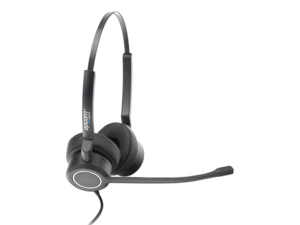 Audífonos Tipo Diadema con Micrófono Epcom ProA Duo, USB, Respuesta de Frecuencia de 150Hz-6800 Hz, Color Negro.