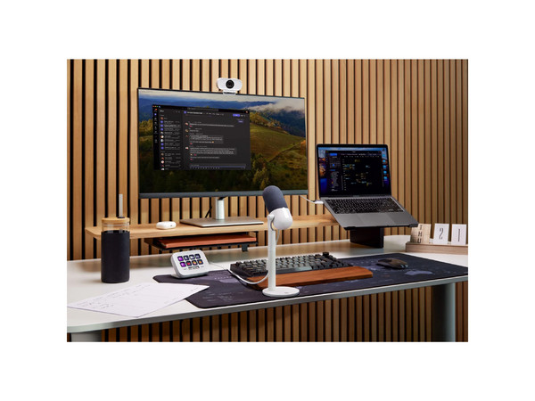 Micrófono Elgato Condensador, Patrón Cardioide, Blanco, USB.