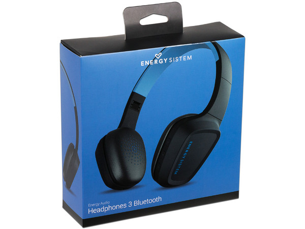 Audífonos tipo diadema Energy Sistem EY-429226 con Micrófono, Bluetooth. Color Azul.