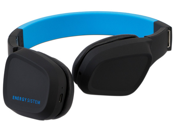 Audífonos tipo diadema Energy Sistem EY-429226 con Micrófono, Bluetooth. Color Azul.