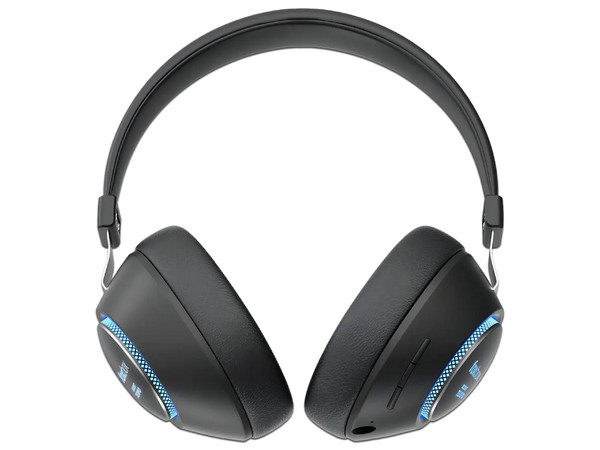 Audífonos Tipo Diadema FoxBox Tempo 8700-0009, Bluetooth 5.3, Jack 3.5mm. Color Negro.