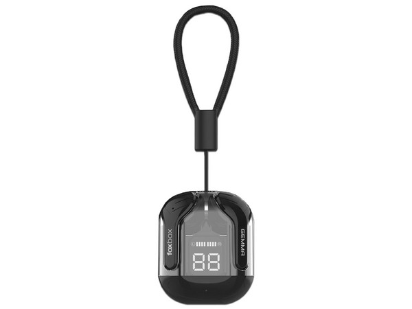 Audífonos Inalámbricos FoxBox Gemma 8700-0011 TWS, Indicador de Batería, Bluetooth 5.1. Color Negro.