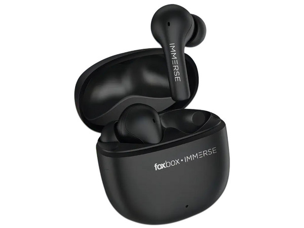 Audífonos Inalámbricos FoxBox Immerse 8700-0014 TWS, Cancelación de Ruido, Bluetooth 5.3. Color Negro.