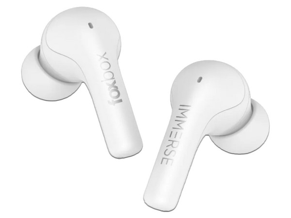 Audífonos Inalámbricos FoxBox Immerse 8700-0015 TWS, Cancelación de Ruido, Bluetooth 5.3. Color Blanco.