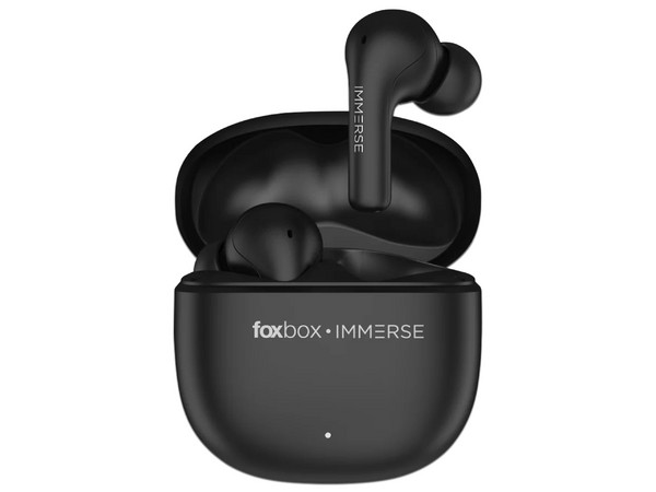 Audífonos Inalámbricos FoxBox Immerse 8700-0014 TWS, Cancelación de Ruido, Bluetooth 5.3. Color Negro.