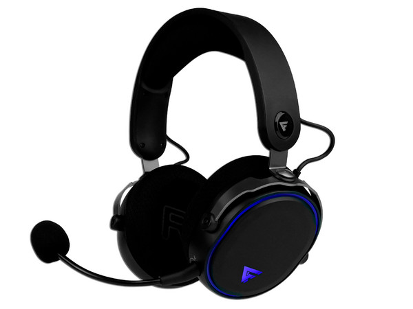 Audífonos Gamer Inalámbricos Game Factor HSG600, Respuesta de frecuencia 20Hz-20000Hz, USB, Color Negro.