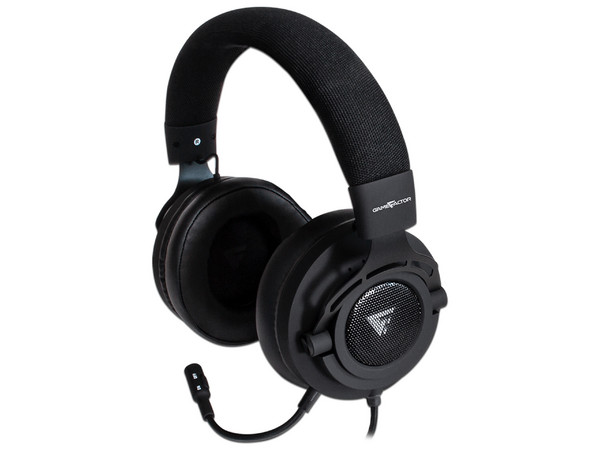 Audífonos con Micrófono Game Factor HSG601, Audio envolvente 7.1, respuesta de frecuencia 20 Hz-20,000 KHz, 3.5mm, Color Negro.