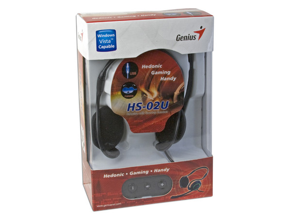 Audífonos Genius HS-02U Gaming Headset con Micrófono USB