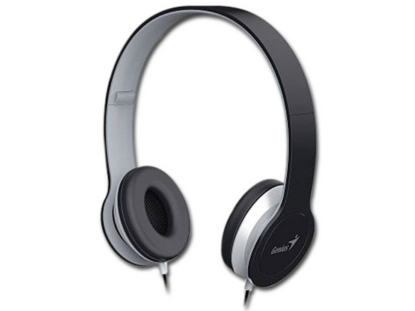 Audífonos tipo Diadema Genius HS-M430 con micrófono, 3.5mm. Color Negro.