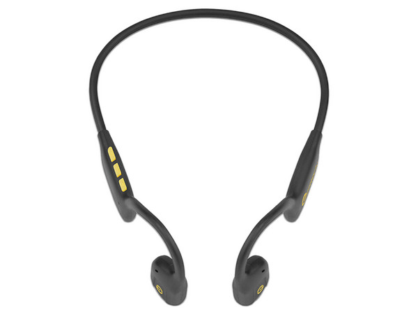 Auriculares Getttech GUE-MSSBT-01-YW, Bluetooth, diseño ergonómico, sonido estéreo y batería de larga duración.