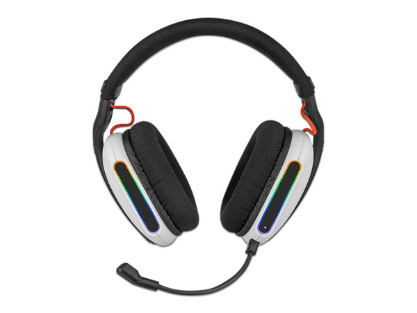 Audífonos Gamer Getttech GUH-G3NW3-G1, Respuesta de Frecuencia 20hz - 20kHz, USB, RGB, Color Blanco.