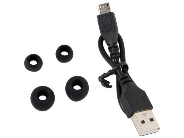 Auriculares manos libres Ginga GIAUDO1BT-NE, Bluetooth. Color Negro.