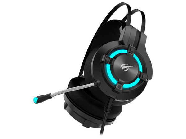Audífonos Gamer Havit Gamenote H2212U, Respuesta de frecuencia 20Hz-20kHz, USB, Iluminación LED, 7.1. Color Negro.