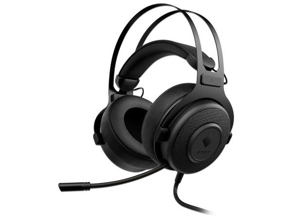 Audífonos tipo Diadema Gamer HP OMEN Blast, USB, Color Negro.