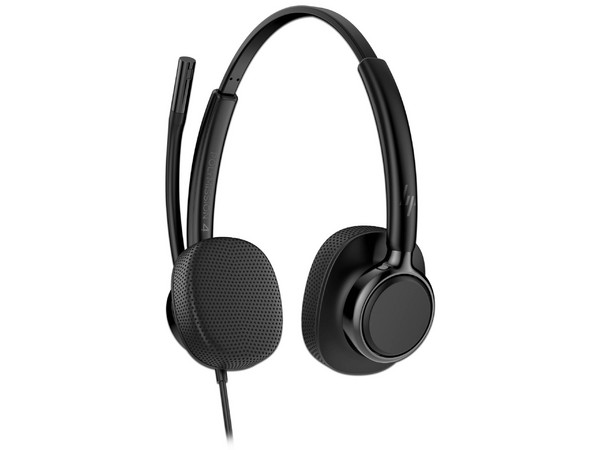Audífonos Tipo Diadema HP Poly Mission 425, Respuesta de Frecuencia 20Hz - 20kHz, USB Tipo A. Color Negro.