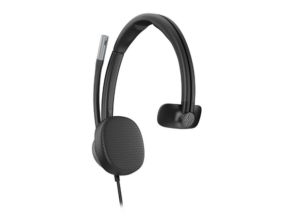 Audífonos Tipo Diadema Monaural HP Mission 615, Respuesta de Frecuencia 20Hz - 20kHz, USB Tipo A. Color Negro.