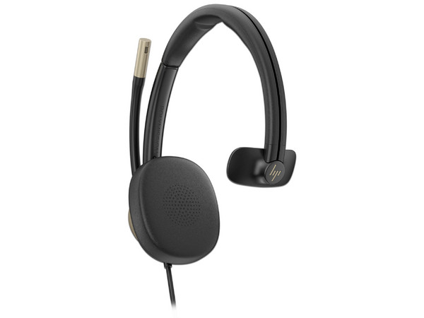 Audífonos Tipo Diadema Monaural HP Poly Mission 815, Respuesta de Frecuencia 20Hz - 20kHz, USB Tipo A. Color Negro.