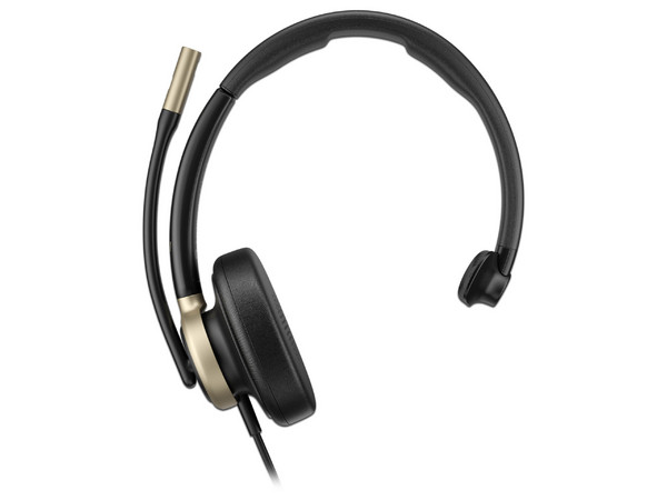 Audífonos Tipo Diadema Monaural HP Poly Mission 815, Respuesta de Frecuencia 20Hz - 20kHz, USB Tipo A. Color Negro.