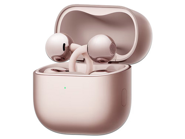 Audífonos Inalámbricos Huawei FreeClip 2, Rango de Frecuencia de 20Hz a 20KHz, Bluetooth 6.0, Carga Inalámbrica. Color Oro Rosa.