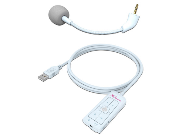 Audífonos con Micrófono Gamer HyperX Cloud II, USB. Color Blanco con Rosa.