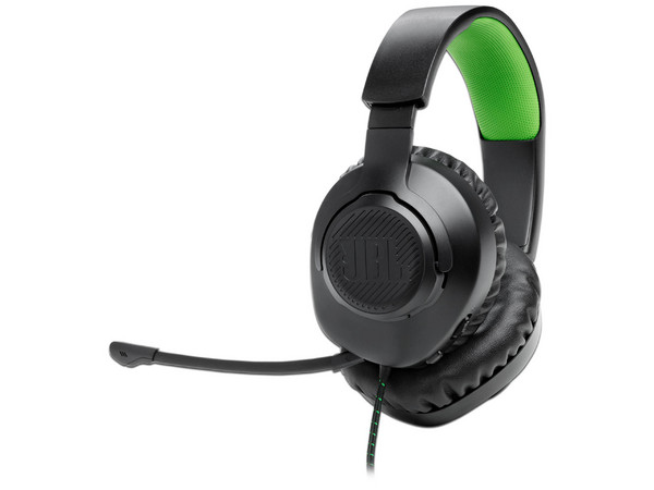 Audífonos JBL Q100 para Xbox, Alámbricos con Conector 3.5 mm, Color Negro.