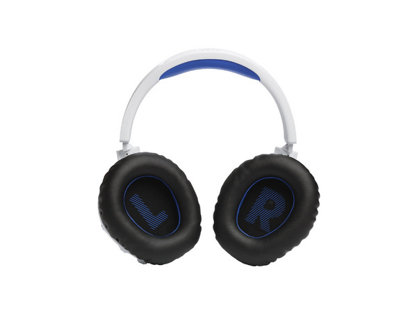 Auriculares Inalámbricos JBL Quantum 360P, Supra aurales, Rango de Respuesta de 20Hz - 20KHz, Bluetooth, Para Consolas PS. Color Blanco y Azul.