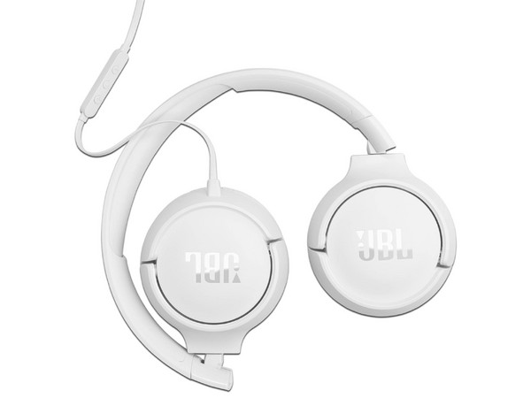 Audífonos Tipo Diadema JBL Tune 520C, Rango de Respuesta de 10Hz a 40KHz, Cable USB Tipo C de 1.2m. Color Blanco.