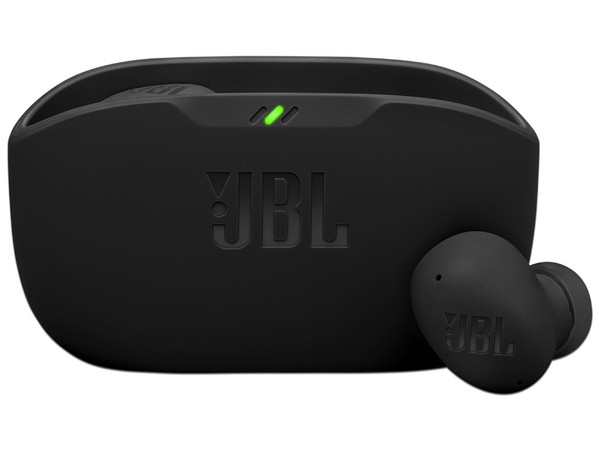 Audífonos Inalámbricos JBL Vibe Buds 2, Con Estuche de Carga,  Respuesta de Frecuencia 20Hz - 20kHz, Bluetooth. Color Negro.
