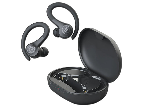 Audífonos Inalámbricos JLab GO AIR SPORT, Rango de Respuesta de 20Hz - 20KHz, Bluetooth 5, Conexión USB. Color Negro.