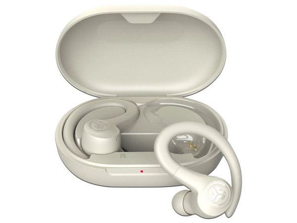 Audífonos Inalámbricos JLab GO SPORT+, Rango de Respuesta de 20Hz - 20KHz, Bluetooth 5.3, Conexión USB. Color Beige.