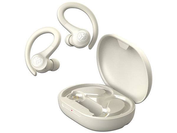 Audífonos Inalámbricos JLab GO SPORT+, Rango de Respuesta de 20Hz - 20KHz, Bluetooth 5.3, Conexión USB. Color Beige.
