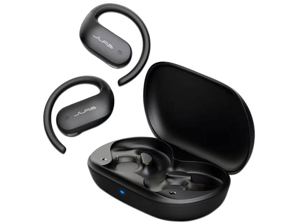 Audífonos Inalámbricos JLab JBUDS OPEN SPORT True Wireless, Conducción Aérea, Rango de Respuesta de 20Hz - 20KHz, Bluetooth 5.1, Conexión USB Tipo C. Color Negro.