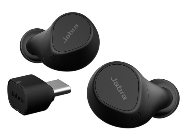 Audífonos Inalámbricos Jabra Evolve2 Buds UC con Estuche de carga, Bluetooth 5.2, USB-C. Color Negro.