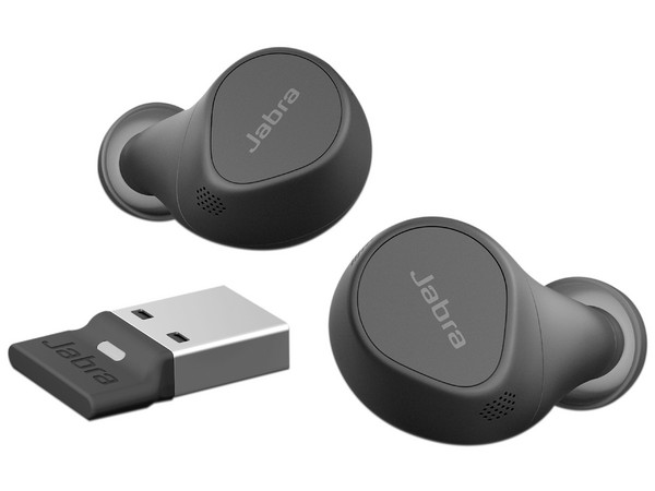 Audífonos Inalámbricos Jabra Evolve2 Buds con Estuche de Carga, Respuesta de Frecuencia 20-20000Hz, Bluetooth 5.2, Incluye Base de Carga Inalámbrica. Color Negro.
