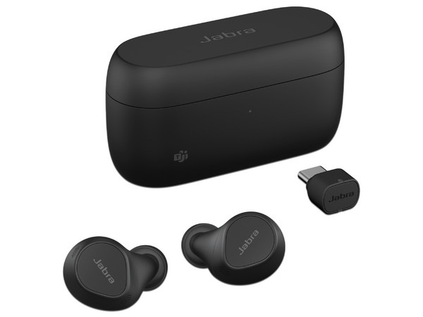 Audífonos Inalámbricos Jabra Evolve2 Buds con Micrófono y Estuche de Carga, Respuesta de Frecuencia 20-20000Hz, Bluetooth 5.2, Color Negro.