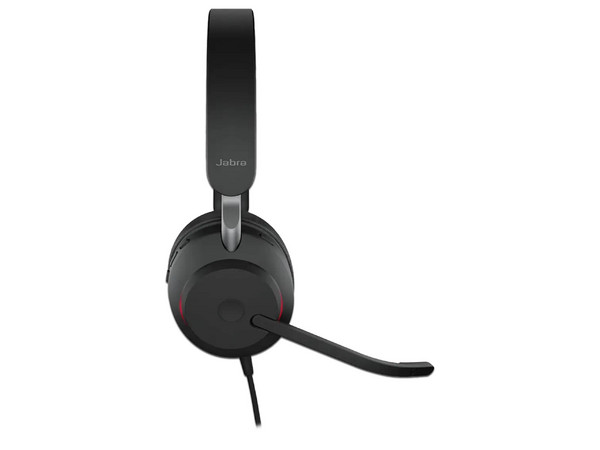 Audífonos Alámbricos Tipo Diadema Jabra Evolve 40 SE, Respuesta de Frecuencia 20Hz - 20kHz, USB Tipo C. Color Negro.