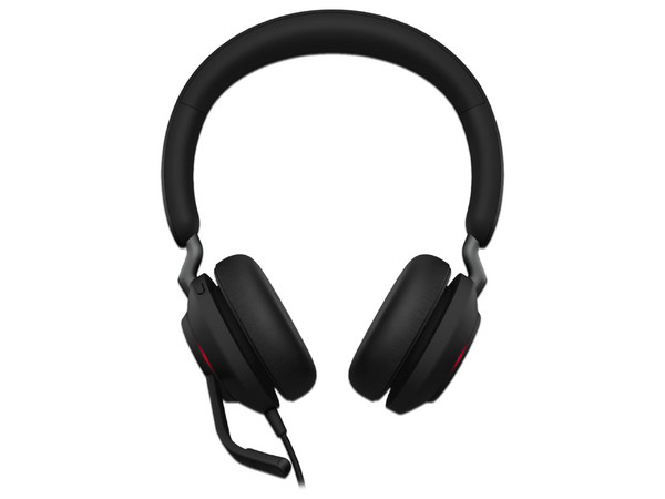 Audífonos Alámbricos Tipo Diadema Jabra Evolve 40 SE, Respuesta de Frecuencia 20Hz - 20kHz, USB Tipo C. Color Negro.