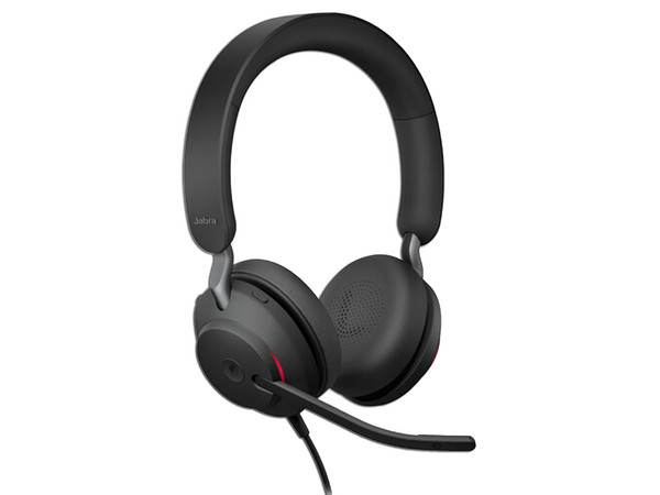 Audífonos tipo Diadema con Micrófono Jabra Evolve2 40 SE, Respuesta de Frecuencia 20-20000Hz, USB-C, UC. Color Negro.